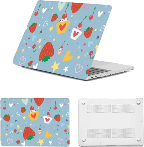 Miniatura 24 de Funda protectora para MacBook Air de 11 pulgadas 2015 2014 2013 2012 2011 2010 A1465 A1370, diseño de patrón de plástico, funda para laptop