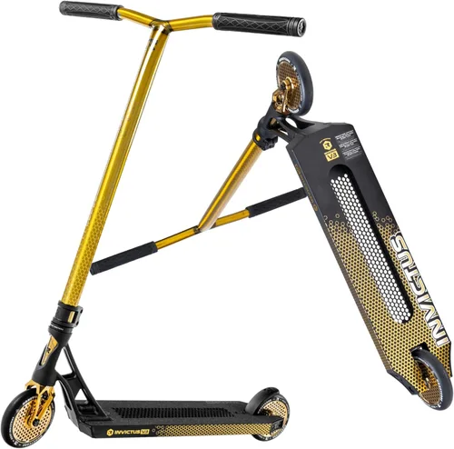Miniatura 8 de Root Industries Invictus Complete Pro Scooter - Ruedas Honeycore de 4.724 in, barras de cromolita, compresión HIC y cubierta de corte