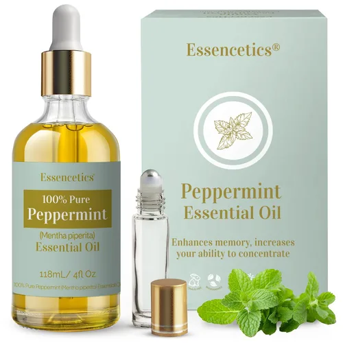 Miniatura 12 de Aceite de ricino orgánico prensado en frío sin refinar botella de vidrio sin refinar, suero de crecimiento de pestañas de cejas, sin hexano, romero
