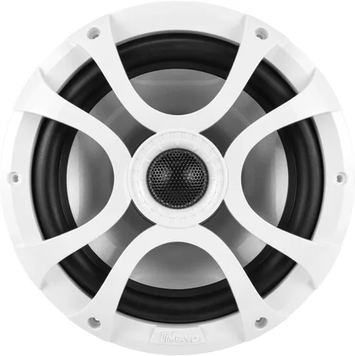 Miniatura 7 de Timpano Altavoces marinos de 8 pulgadas de 600 vatios por par TPT-CX8MW-4 altavoces coaxiales impermeables de 2 vías, 1 par, blanco, resistentes a