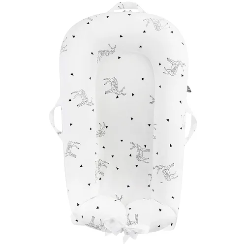 Fundas de repuesto para nido de bebé recién nacido, para Dock A Tot Deluxe Plus + funda extra 100% algodón, funda de repuesto para niños y niñas (se