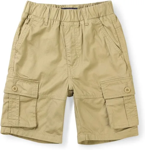 Mesinsefra Pantalones cortos tipo cargo con cintura elástica completa y bolsillos múltiples para hombre