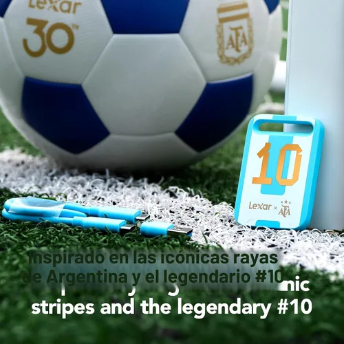 Miniatura 2 de Lexar SSD portátil Air SL260 de 512 GB, edición AFA, campeonato mundial, compatible con PC y Mac, iPhone, teléfonos inteligentes, tabletas, USB 3.2