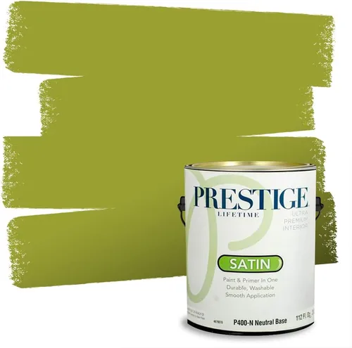 Miniatura 22 de PRESTIGE Pinturas Pintura interior e imprimación en uno, 1 galón, cáscara de huevo, aventura