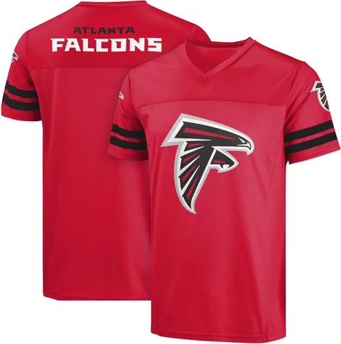 FOCO NFL Camiseta para Hombre con Logo Oficial Wordmark para Día de Juego de Fútbol Americano Cuello en V