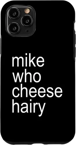 Miniatura 29 de Mike Who Cheese Hairy Funny Adult Humor Word Play Case for iPhone 17