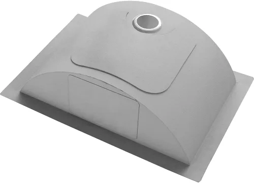 Miniatura 7 de Ruvati RVH6107BL RVH6107BL - Fregadero de cocina de acero inoxidable de calibre 16 con acabado cepillado que oculta arañazos, fregaderos de montaje