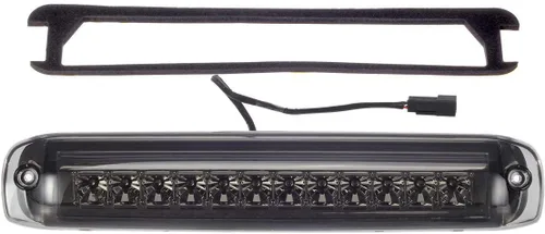 Miniatura 7 de Partsam Luz de Freno de Montaje Alto, Tercera Luz de Freno para Silverado Sierra 1500 2500 HD 3500 de 1999-2006, Carcasa Cromada, Lente Ahumado