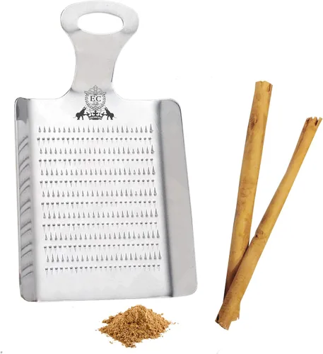 Miniatura 2 de Perfect - Rallador de canela (acero inoxidable) Alimentos gourmet y rallador de especias Molinillo de canela ideal, rallador de limón, escofina