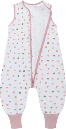 Miniatura 10 de Miracle Baby Saco de dormir con pies - 0.5 TOG 100% algodón transpirable, diseño sin mangas, saco de dormir para bebé León