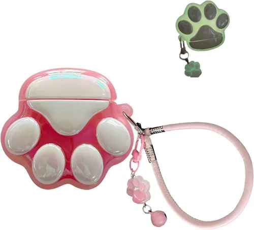 Miniatura 10 de para AirPod 2/1 Funda de Cubierta, Linda Funda de AirPods de Cerdo 3D de Dibujos Animados para 1ª y 2ª Generación, Funda Protectora de Silicona