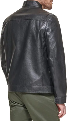 Miniatura 4 de Dockers Chaqueta Racer de cuero sintético The Dylan para hombre