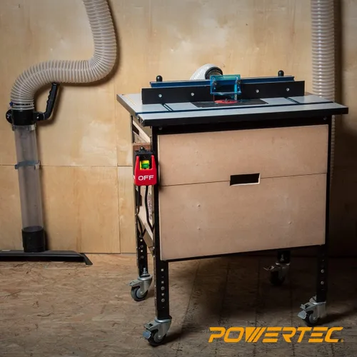 Miniatura 7 de Powertec 120V Interruptor de paleta magnético monofásico encendido/apagado, 9 amperios con cables estándar de 5.5 pies, palanca de rodilla