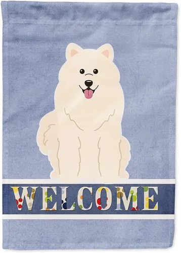 Miniatura 184 de Caroline's Treasures BB5622GF Airedale - Bandera de bienvenida para jardín, bandera decorativa para patio, exteriores, patio, parterres
