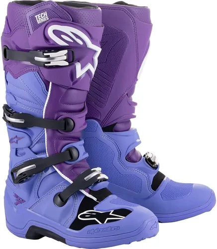 Miniatura 8 de Alpinestars Tech 7 Enduro Drystar Botas de motocross impermeables para hombre, comodidad mejorada, certificado CE