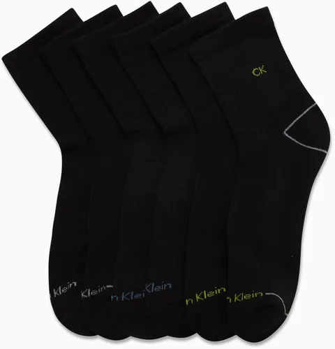 Miniatura 4 de Calvin Klein Calcetines deportivos acolchados de corte alto para hombre (paquete de 6)
