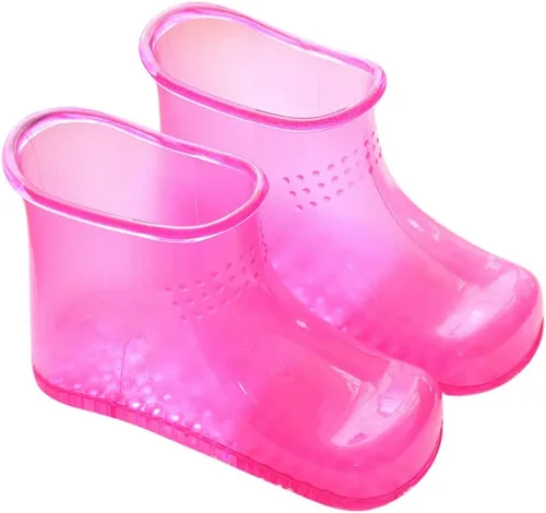 Zerodeko Masajeador de pies Botas de masaje de baño de pies, 1 par de bañera de remojo de pies, baño de pies, spa, lavabo, cubo de pies para
