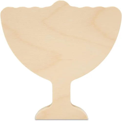 Miniatura 18 de Guante grueso de 4 pulgadas, paquete de 10 bandejas escalonadas de Navidad para decoración de tablón de anuncios y manualidades de invierno, por
