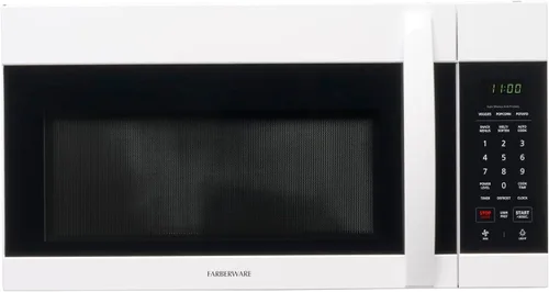Miniatura 8 de Farberware - Horno microondas de 1.7 pies cúbicos para sobre la estufa – 1000 vatios de potencia, configuraciones de cocción automática, Negro