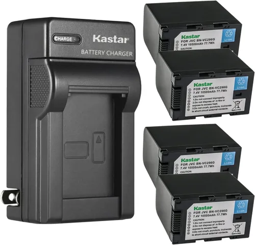 Miniatura 7 de Kastar Reemplazo del cargador de batería de pared de CA para JVC GY-HC500 GY-HC500E, GY-HC500U GY-HC500UN, GY-HC500SPC GY-HC500SPCN, GY-HC550