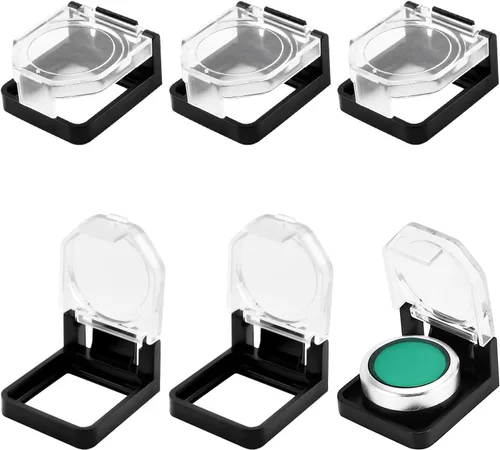 Miniatura 8 de 4 protectores de plástico transparente para interruptor de botón, a prueba de polvo, pomo de parada de emergencia para botón de encendido de 0.866