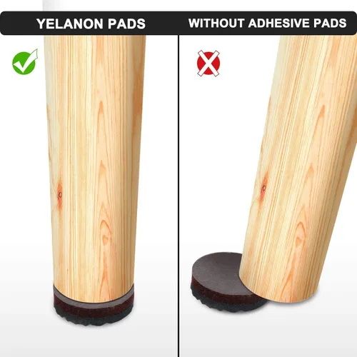 Miniatura 3 de Yelanon Almohadillas Antideslizantes para Muebles - 36 piezas de 1'' Agarraderas Antideslizantes para Patas de Muebles Pies de Goma Autoadhesivos