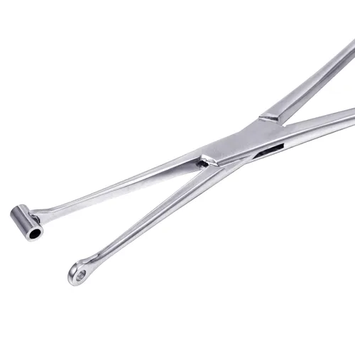 Miniatura 4 de DJCIW Pinzas para tabique Tragus de 6 pulgadas, pinzas para tabique de tragus con extremo de cubo, pinzas de acero inoxidable 316L, pinzas de Pinzas