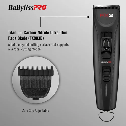 Miniatura 2 de BaBylissPRO Barberology FX3 Collection