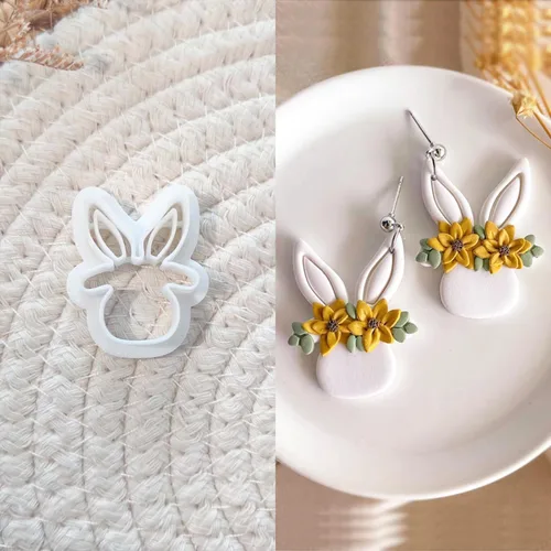 Miniatura 33 de Cortadores de arcilla polimérica para la fabricación de aretes Suministros Arcilla polimérica para la fabricación de joyas