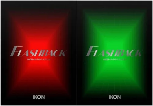 YG Ent. iKON - FLASHBACK [PHOTOBOOK ver.] 4º mini álbum+juego de tarjetas de fotos extra (ver al azar, + 1 póster plegado)