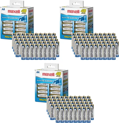 Miniatura 3 de Pilas alcalinas AAA Maxell 2, paquete de 10, 723410, computadora, 1, 1
