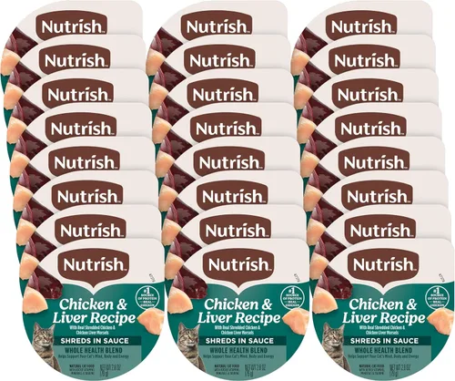 Miniatura 17 de Rachael Ray Nutrish - Alimento húmedo natural para gatos, paquete variado Ocean Lovers, taza de 2.8 onzas (paquete de 12), sin granos