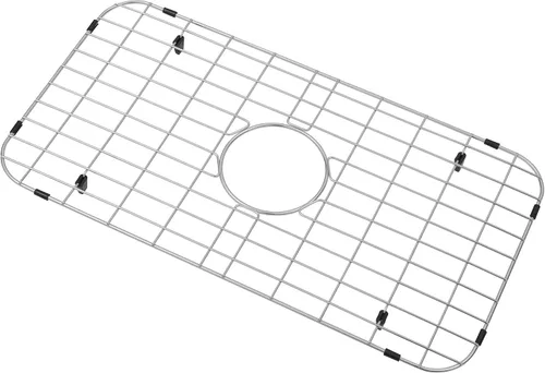 Miniatura 17 de Rejilla de fregadero de cocina Zeesink, protectores de fregadero de 18 1/2" X 13 3/8", rejilla de fregadero de acero inoxidable con drenaje central