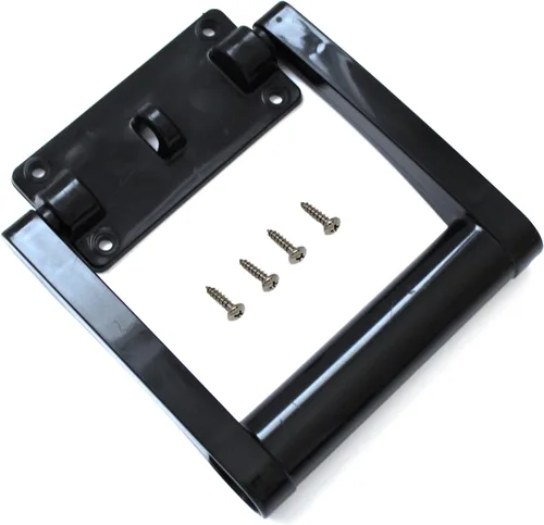Miniatura 3 de JSP Manufacturing Manijas de repuesto para refrigerador de plástico negro # 21025 compatibles con Igloo para refrigeradores de 90-100 cuartos