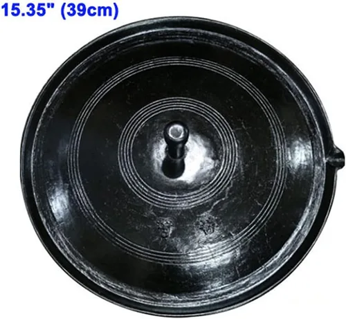 Miniatura 2 de Tapa de caldero tradicional coreano, multiuso, para barbacoa, parrilla para asar panza de cerdo, para interiores y exteriores, antiadherente caldero