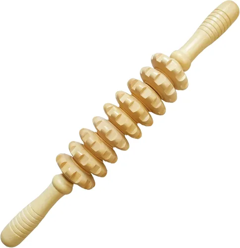 Herramientas de masaje de terapia de madera, rodillo de masaje manual para esculpir el cuerpo, kit de maderoterapia, masajeador de celulitis para