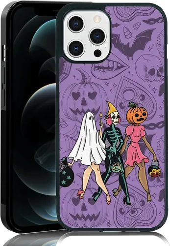 Miniatura 26 de Funda de teléfono de Halloween para mujer, diseño de fantasma, para iPhone 11, TPU a prueba de golpes, funda protectora para iPhone, globo ocular