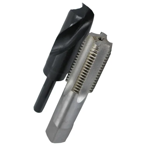Miniatura 11 de Drill América - Juego de brocas para taladro y llave de acero para alta velocidad POU (#0-80 - 1-1/2"-12, m1.6 - m36, NC, NF). Set de taladro