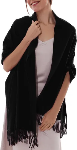 Miniatura 2 de RIIQIICHY - Bufanda y chal tipo pashmina para mujer, accesorio para vestido de noche, dama de honor, boda, novia, bufandas largas, grandes y cálidas