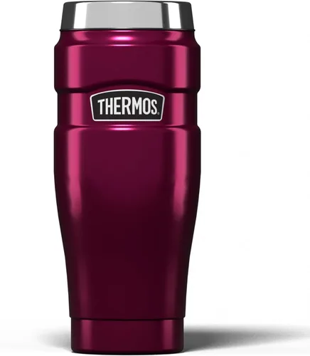 Miniatura 8 de Thermos 170271 - Vaso de viaje de acero inoxidable, cobre, 15.9 fl oz, 3.3 x 3.3 x 7.9 in