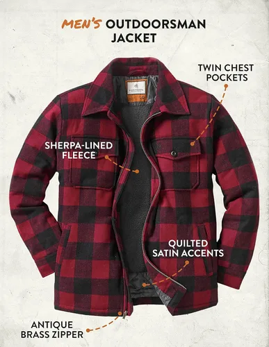 Miniatura 5 de Legendary Whitetails The Outdoorsman Buffalo Plaid Jacket