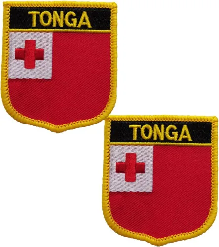 Miniatura 25 de Parches bordados de bandera de Venezuela con apliques tácticos de moral para planchar para coser en emblema, 2 piezas (Venezuela)