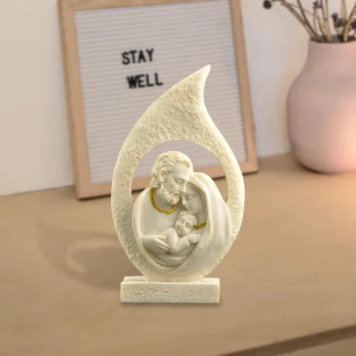 Miniatura 11 de Decoración Navideña Juego de Natividad en Miniatura, 11 piezas Juego de Figuras Religiosas de Decoración Navideña Incluye Escena del Establo