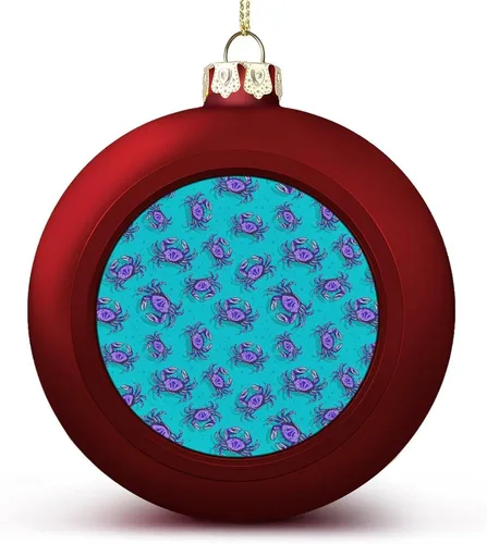 Miniatura 73 de Boobs Funny Shatterproof Matte Christmas Balls for Tree Wreath Home Decor 1PCS