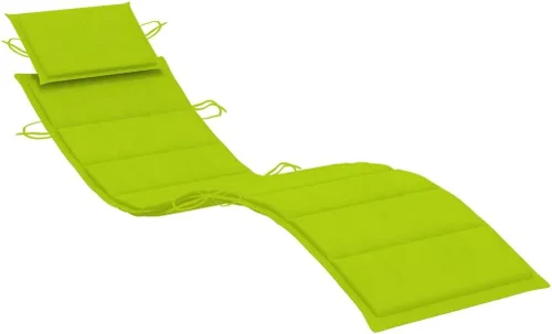 Miniatura 34 de Cojín para tumbona con almohada para la cabeza, cojines de asiento para exteriores para muebles de patio, sillas de descanso, tela (100% poliéster)