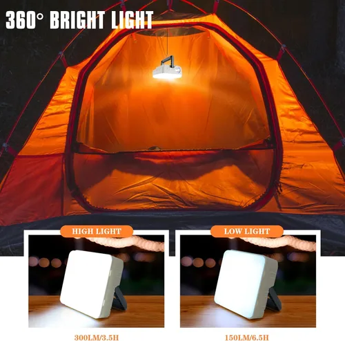 Miniatura 4 de Linternas Solares Portátiles 4 Pack, Linternas para Cortes de Energía, 5 Modos de Luz, Linternas LED de Camping, Linterna Recargable, IPX4