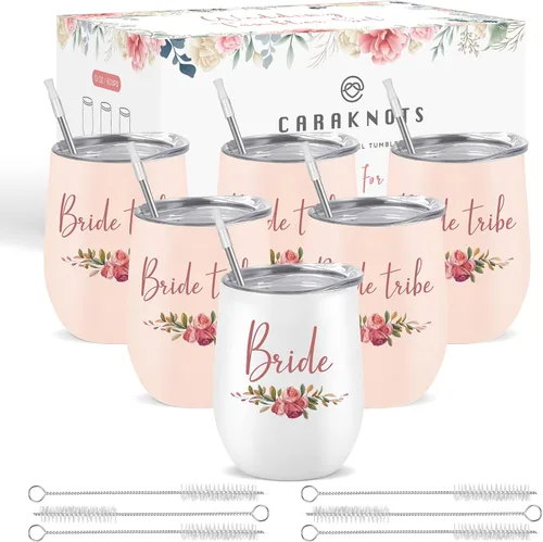 Miniatura 18 de CARAKNOTS Caja de regalo de propuesta de dama de honor, juego de regalo de dama de honor, caja rosa para damas de honor para boda, novia, despedida