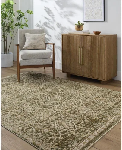 Miniatura 19 de Livabliss x Galey Alix Myrtle Avenue III - Alfombra moderna abstracta de área, 5'3" x 7'7" (5' x 8'), crema/taupe