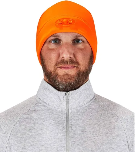 Miniatura 7 de Ergodyne Sombrero de invierno para hombre con herramientas de luces LED, fábrica, talla única de EE. UU