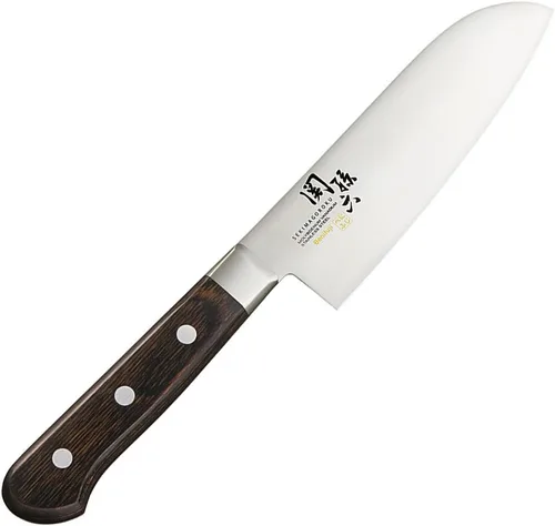 Kai Kai institutions Magoroku - Cuchillo de cocina Santoku pequeño a la base, 5.709 in Fuji AB-5439
